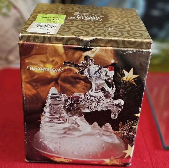 Vintage Crystal Rudolph - Picture 5 of 7